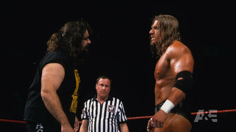 Triple H vs. Mick Foley